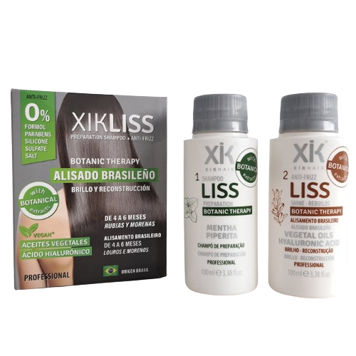 Xik Hair - Kit Alisado Brasileño XIKLISS (sin formol) 100 ml