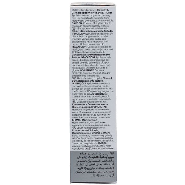 Nioxin - Sérum HAIR BOOSTER (Alopecia Areata, Entradas, Coronilla,...) 100 ml