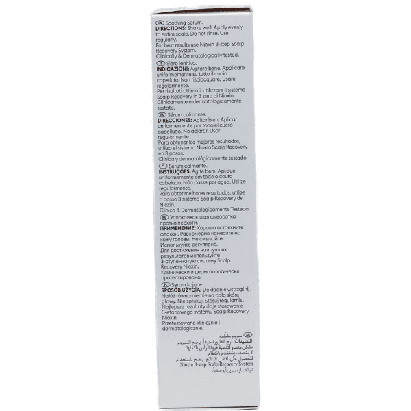 Nioxin - Sérum Scalp Recovery Shooting (cuidado del cuero cabelludo) 100 ml