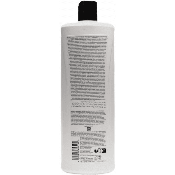 Nioxin - Champú SISTEMA 1 Cabello NATURAL Ligera Pérdida de Densidad 1000 ml