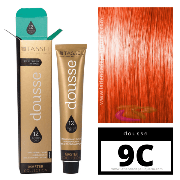 Tassel - Tinte DOUSSE Nº 9C Rubio Extra Claro Cobre 100 ml (07872)