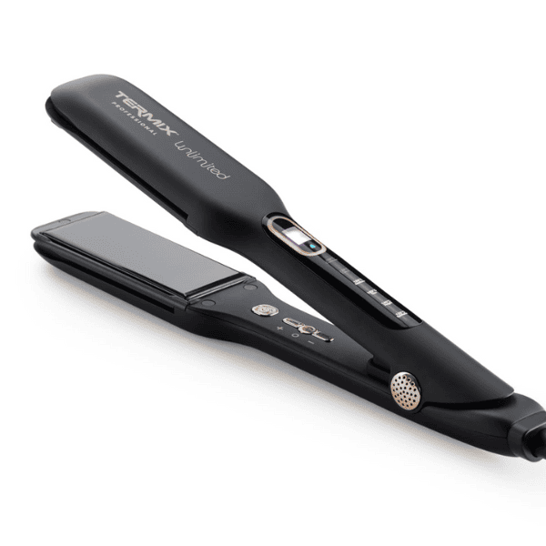 Termix - Plancha de pelo UNLIMITED + Neceser (plancha iónica con contador de pasadas)