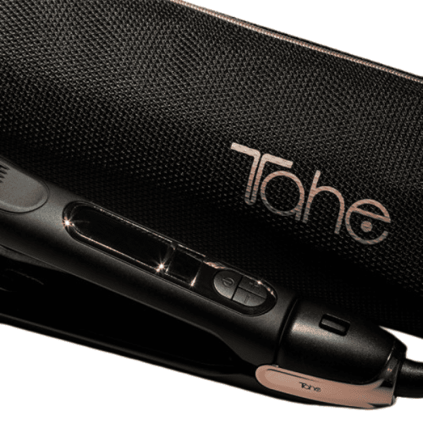 Tahe - Plancha de pelo iónica MILLENIUM PRO 4.0 + Neceser