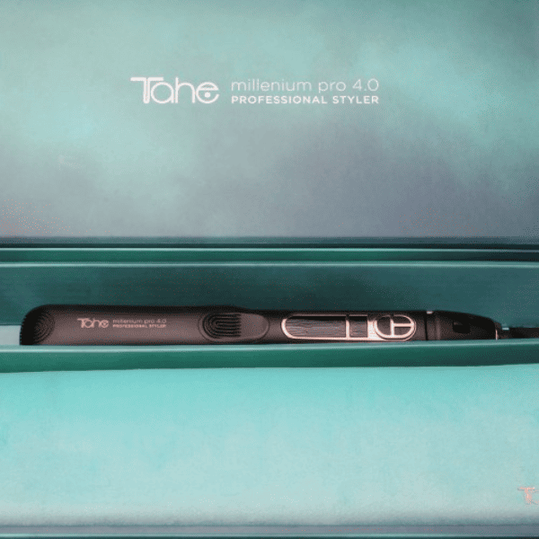 Tahe - Plancha de pelo iónica MILLENIUM PRO 4.0 + Neceser Edición Limitada Navidad