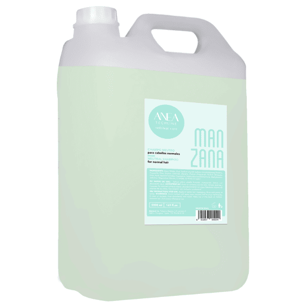Anea Techline - Champú MANZANA Neutro para todo tipo de cabellos 5000 ml