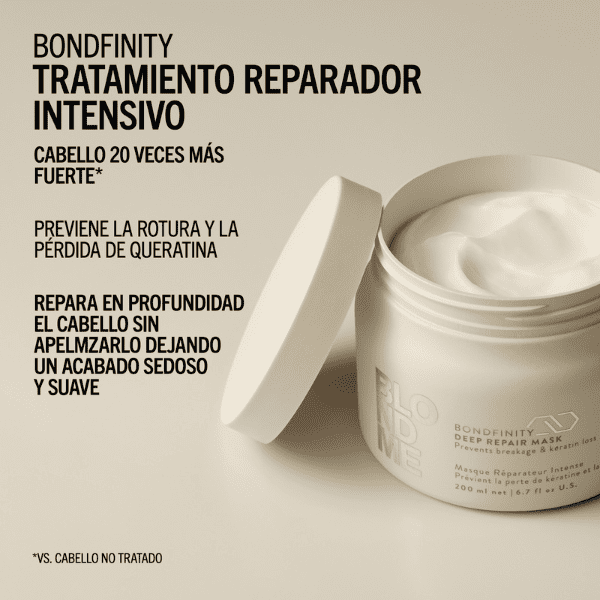 Schwarzkopf Blondme - Mascarilla REPARADORA INTENSIVA Bondfinity 200 ml