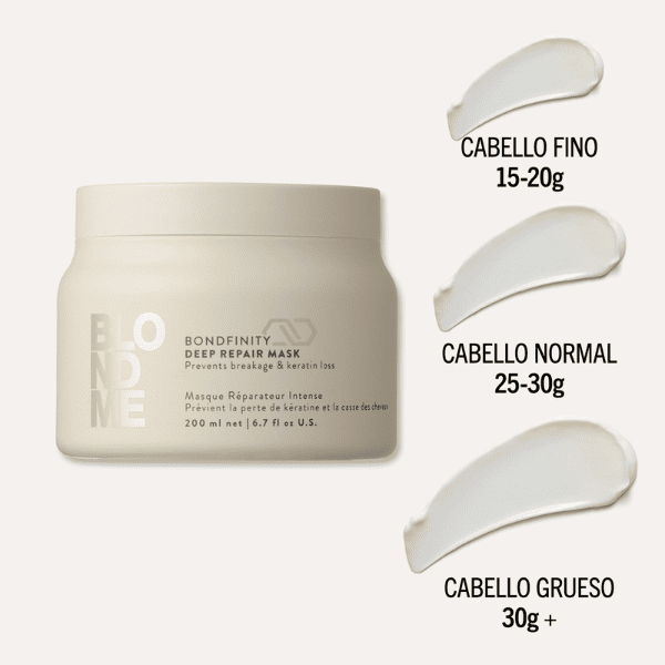 Schwarzkopf Blondme - Mascarilla REPARADORA INTENSIVA Bondfinity 200 ml