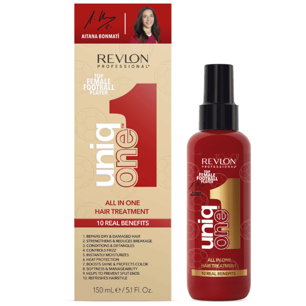 Revlon - Mascarilla sin aclarado UNIQ ONE AITANA BONMATÍ (Edición Limitada) (Vegano) 150 ml