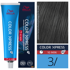 Wella - Tinte COLOR XPRESS 3/ Castaño Oscuro 60 ml