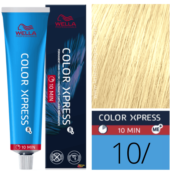 Wella - Tinte COLOR XPRESS 10/ Rubio Super Claro 60 ml