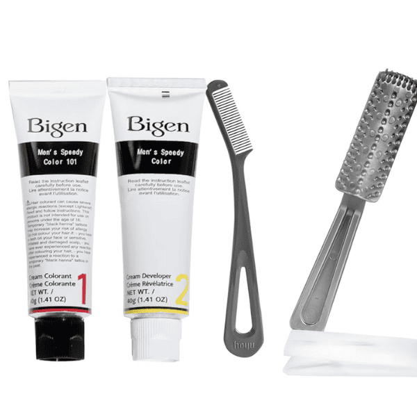Bigen - Tinte Cabello SPEEDY COLOUR para HOMBRE Nº104 Natural Brown (40 gr + 40 gr)
