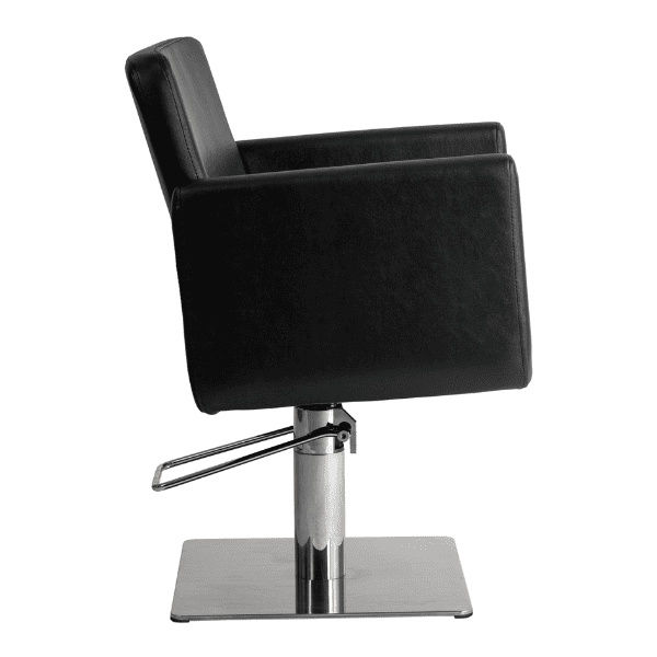Mudi - Silla de peluquería CHIC Q BLACK SQUARE BASE STYLING CHAIR