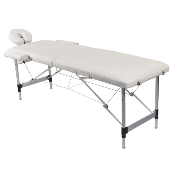 Italian Design - Camilla Maletín Aluminio 2 Cuerpos Blanca (186 cm x 60 cm) (IDMCEMALU2C-BL)