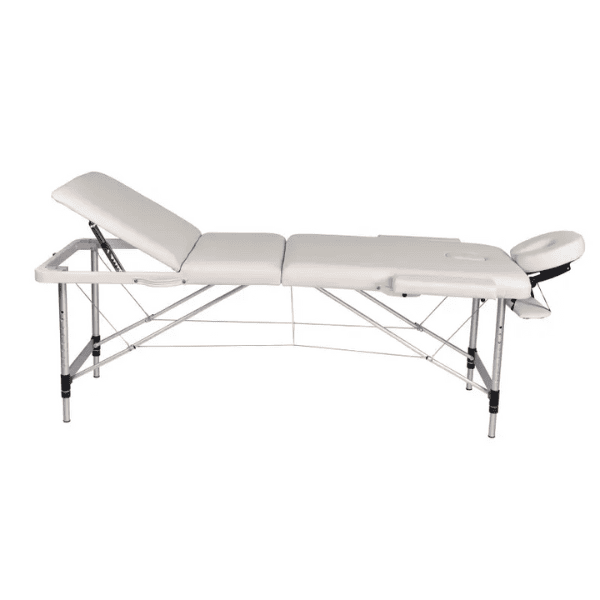 Italian Design - Camilla Maletín Aluminio 3 Cuerpos Blanca (186 cm x 60 cm) (IDMCEMALU3C-BL)