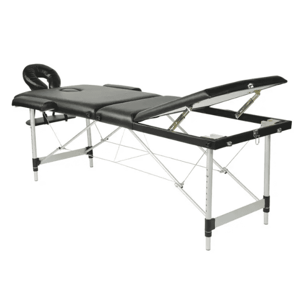 Italian Design - Camilla Maletín Aluminio 3 Cuerpos Negra (186 cm x 60 cm) (IDMCEMALU3C-NG)