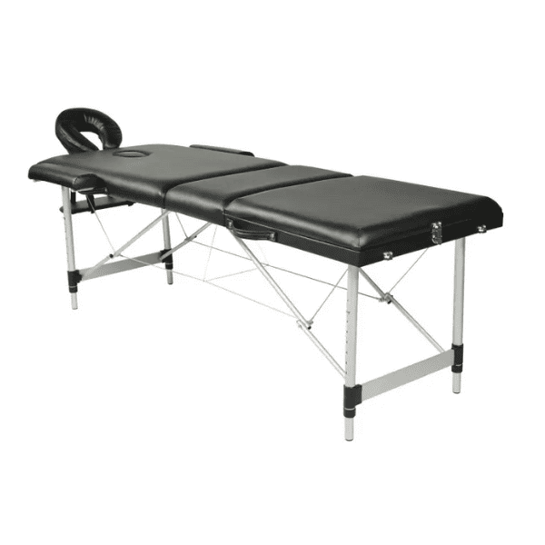Italian Design - Camilla Maletín Aluminio 3 Cuerpos Negra (186 cm x 60 cm) (IDMCEMALU3C-NG)