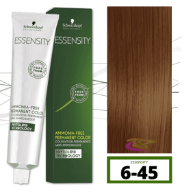 Schwarzkopf - Tinte ESSENSITY Sin Amoniaco Bambú 6-45 Rubio Oscuro Beige Dorado 60 ml 