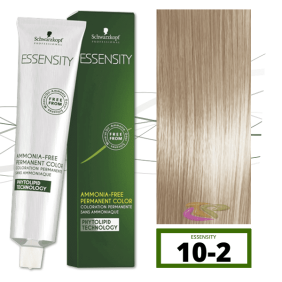 Schwarzkopf - Tinte ESSENSITY Sin Amoniaco Cedro 10-2 Rubio Platino Humo 60 ml 