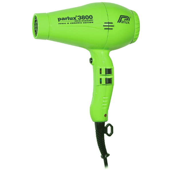 Parlux - Secador de pelo 3800 ECO FRIENDLY IONIC CERAMIC Verde 2100 watios