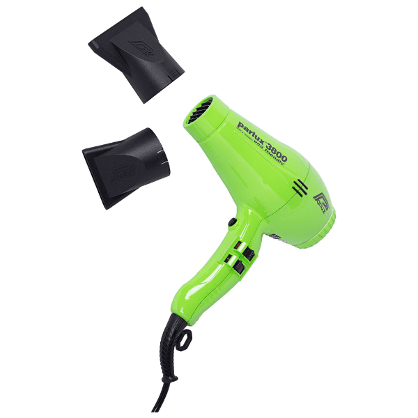 Parlux - Secador de pelo 3800 ECO FRIENDLY IONIC CERAMIC Verde 2100 watios