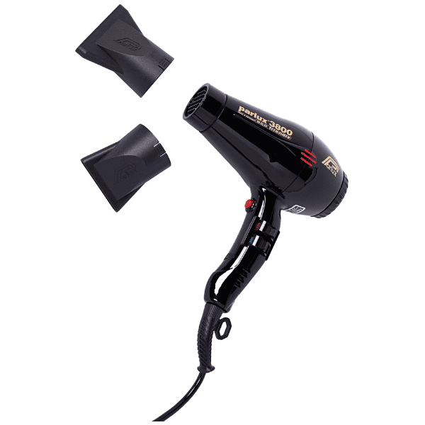 Parlux - Secador de pelo 3800 ECO FRIENDLY IONIC CERAMIC Negro 2100 watios