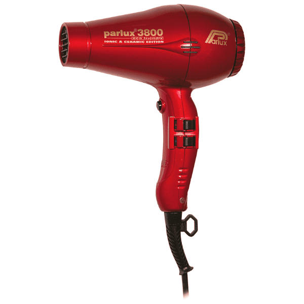Parlux - Secador de pelo 3800 ECO FRIENDLY IONIC CERAMIC Rojo 2100 watios