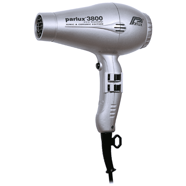 Parlux - Secador de pelo 3800 ECO FRIENDLY IONIC CERAMIC Plata 2100 watios
