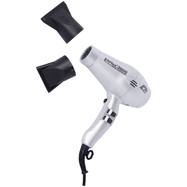Parlux - Secador de pelo 3800 ECO FRIENDLY IONIC CERAMIC Plata 2100 watios