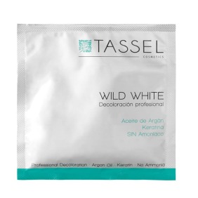 Tassel - Sobre de Decoloración SIN AMONIACO con Aceite de Argán y Keratina 25 gr (03611)