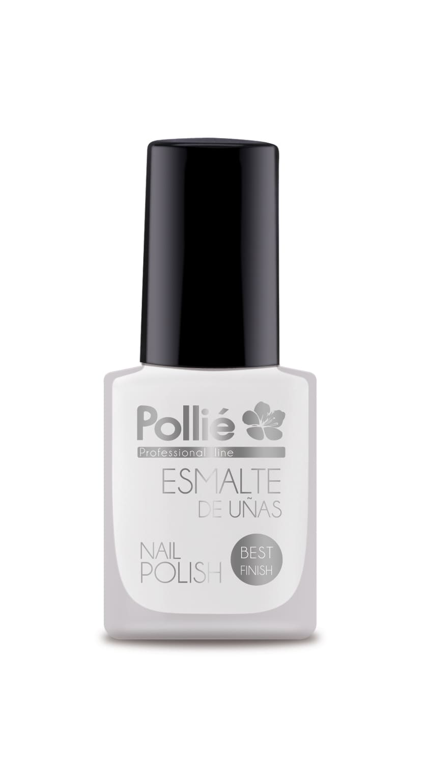 Pollié - Esmalte Uñas Blanco Mate 12 ml (03505)