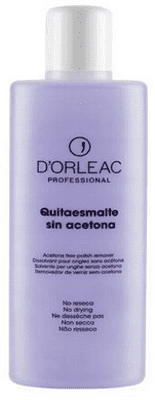 D`Orleac - Quitaesmalte sin acetona 200 ml