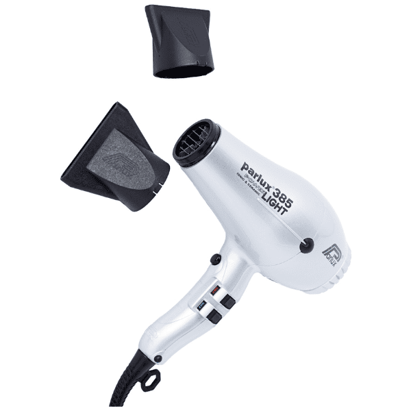 Parlux - Secador 385 Power Light Plata 2150 watios