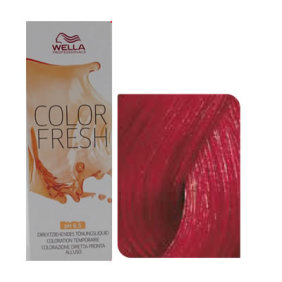 Wella - Baño de color COLOR FRESH 6/45 Rubio Oscuro Cobrizo Caoba 75 ml