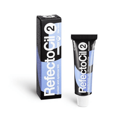 RefectoCil - Tinte para pestañas y cejas Nº2 Negro Azul 15 ml