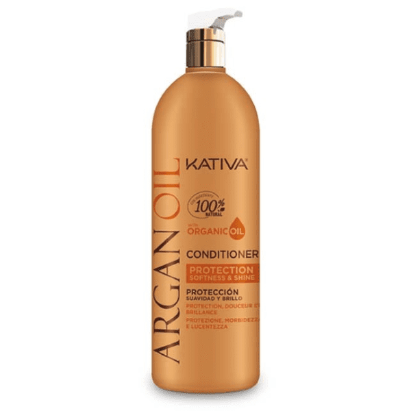 Kativa - Acondicionador ARGAN OIL (libre de sal y sin sulfatos) 1000 ml