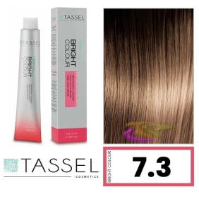 Tassel - Tinte BRIGHT COLOUR con Argán y Keratina Nº 7.3 RUBIO MEDIO DORADO 100 ml (03975)