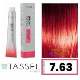 Tassel - Tinte BRIGHT COLOUR con Argán y Keratina Nº 7.63 PICOTA 100 ml (03986)