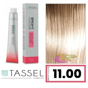 Tassel - Tinte Superaclarante BRIGHT COLOUR con Argán y Keratina Nº 11.00 RUBIO EXTRACLARO NATURAL 100 ml (03995)