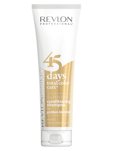 Revlon - Champú y Acondicionador 2 en 1 Total Color Care 45 days GOLDEN BLONDES 275 ml 