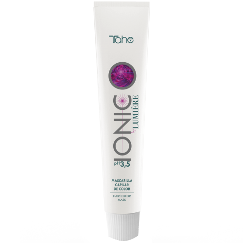Tahe Ionic - Mascarilla de Coloración tratante para el cabello de Tono Negro 100 ml
