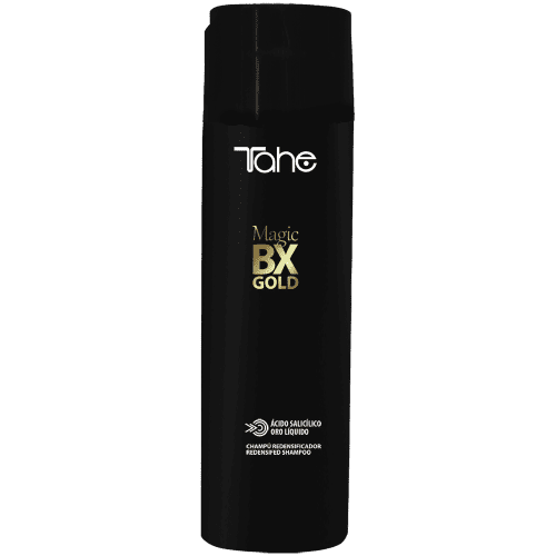 Tahe - Pack MAGIC BX GOLD (Champú Redensificador 300 ml + Mascarilla Redensificadora 300 ml + 5 Ampollas Redensificadoras 10 ml)