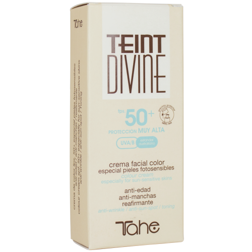 Tahe - Crema Facial CON COLOR fps.50+ tono nº01 de 50 ml