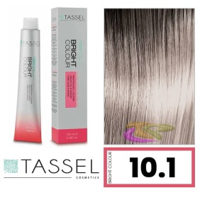 Tassel - Tinte BRIGHT COLOUR con Argán y Keratina Nº 10.1 RUBIO SUPER CLARO CENIZA 100 ml (04343)