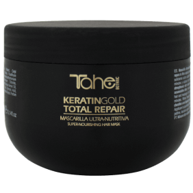 Tahe Botanic - Mascarilla Keratin Gold TOTAL REPAIR ultra-nutritiva 300 ml