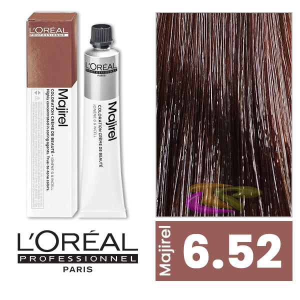 L`Oréal - Tinte MAJIREL 6.52 Rubio Oscuro Caoba Irisado 50 ml