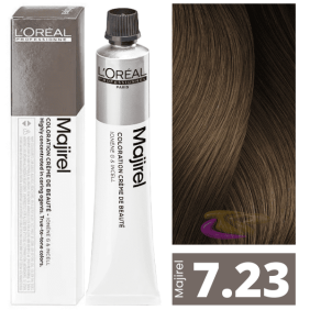 L`Oréal - Tinte MAJIREL 7.23 Rubio Irisado Dorado 50 ml