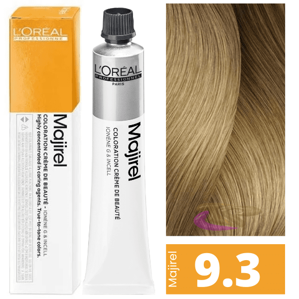 L`Oréal - Tinte MAJIREL 9.3 Rubio Muy Claro Dorado 50 ml