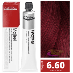 L`Oréal - Tinte MAJIROUGE 6.60 Rubio Oscuro Rojo Profundo 50 ml