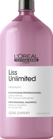 L`Oréal Serie Expert - Champu Alisador LISS UNLIMITED cabellos rebeldes 1500 ml