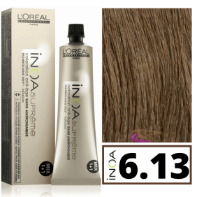L`Oréal - Tinte INOA SUPREME sin amoniaco 6.13 Corteza de Sequoia 60 ml